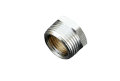Nippelmuffe krom 3/4"x1/2"
